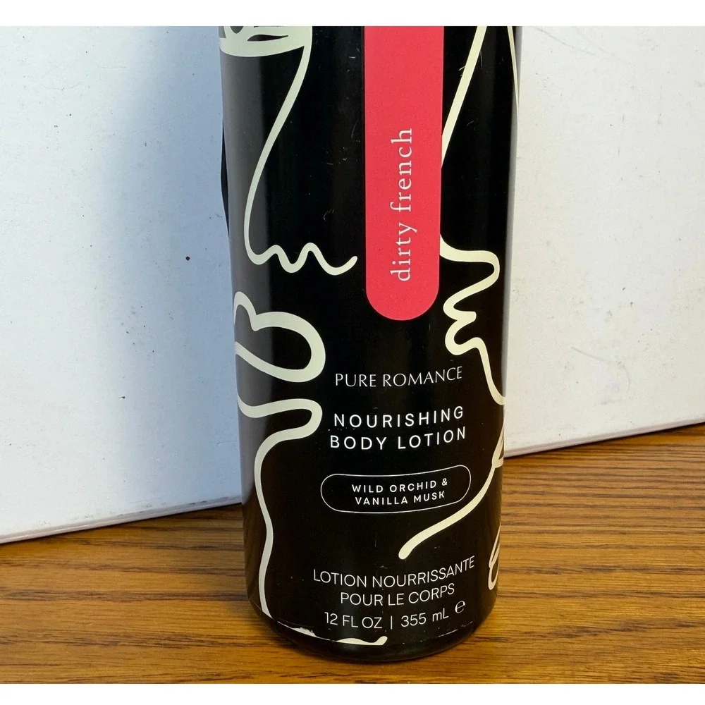 Pure Romance-Dirty French: Nourishing Body Lotion, Wild Orchid Vanilla Musk 12oz